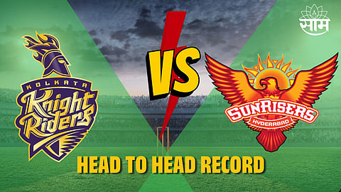 KKR vs SRH head to Head Record