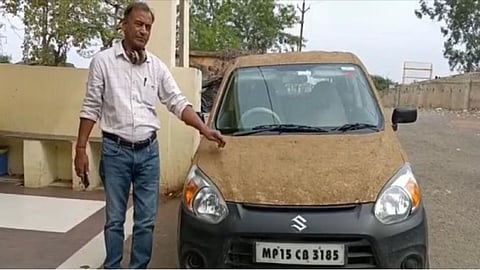 Car Cow Dung