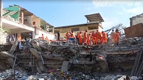Building collapsed in Bhiwandi