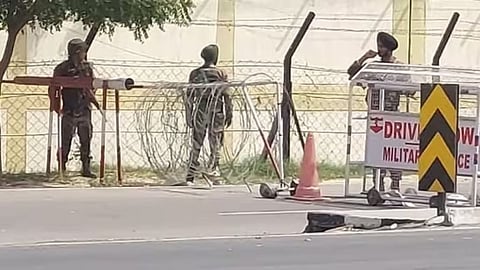 Bathinda Military Station Firing