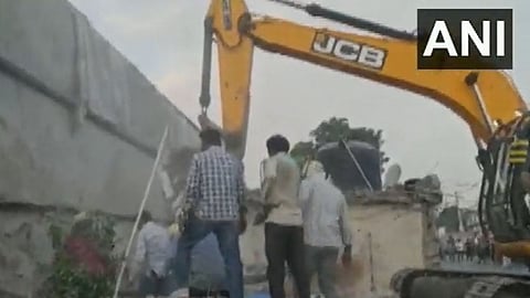 Haryana Building collapsed