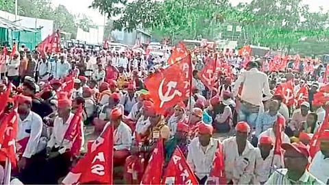  Farmers Long March Suspended