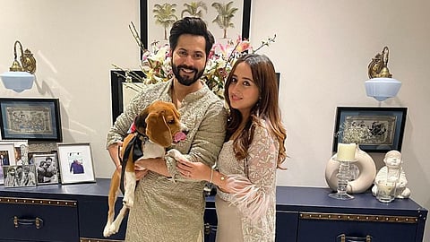 Varun Dhawan and wife Natasha spotted at Mumbai fertility clinic