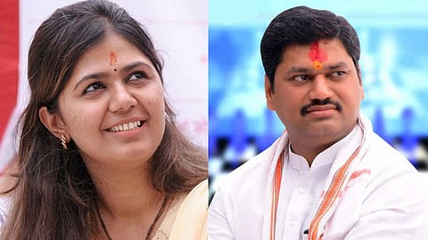 Pankaja Munde and Dhananjay Munde  