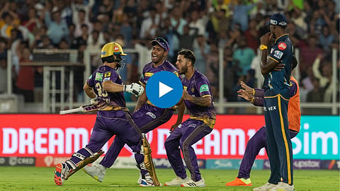 KKR Rinku Singh 5 Balls 5 sixes Video