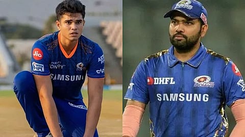 Arjun Tendulkar IPL 2023 Rohit Sharma