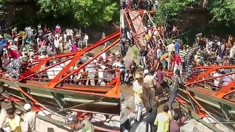 Footbridge Collapsed