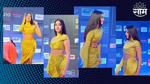 Janhvi Kapoor an Oops moment 