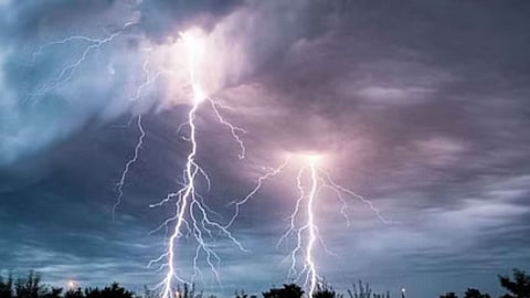 Lightning In Rahuri