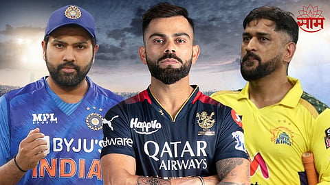 virat kohli, rohit sharma, ms dhoni 