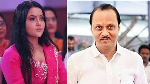 Amruta fadnavis on Ajit pawar