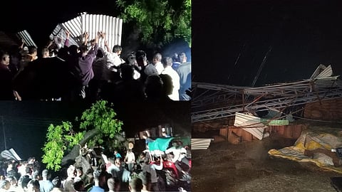 Akola Tree Collapsed News