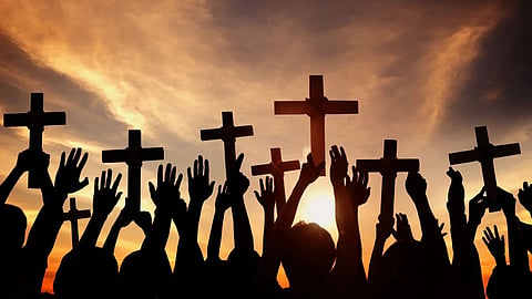 ulhasnagar, christian community morcha, azad maidan