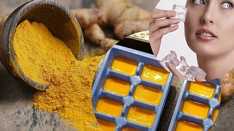 Turmeric Ice Cubes 