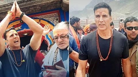 Akshay Kumar visits Kedarnath shrine
