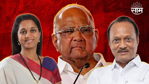 Saam Survey Ajit Pawar or Supriya Sule