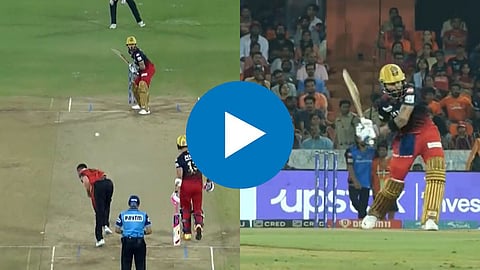 virat kohli six