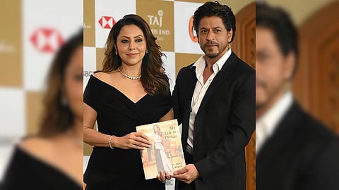 Actor Shah Rukh Khan launches Gauri Khan's coffee table book