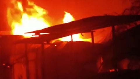 Pandharpur Fire