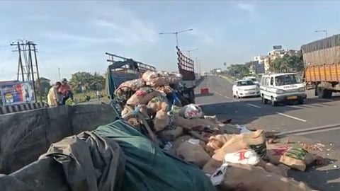 pune bangalore national highway, satara news, satara accident news