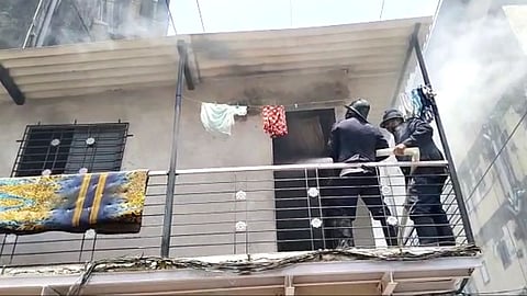 mumbra fire news