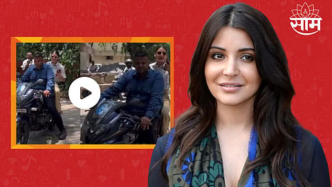 Anushka Sharma Bike Ride Video
