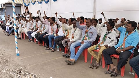 sangli news, congress, ncp office