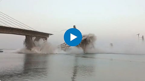 Bihar Bhagalpur Bridge collapses