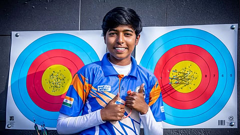 Archer Aditi Gopichand Swami, Aditi Gopichand Swami News, Archer Aditi Swami News, Hyundai Archery World Cup, Medellin, Colombia.