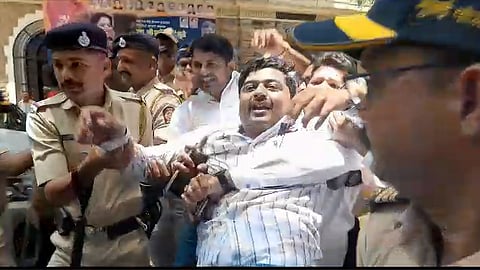 NCP Protest In Maharashtra