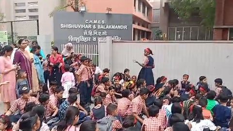 nashik news, school, students