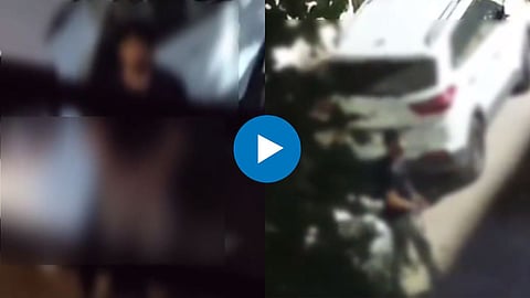 Disgusting act of youth outside girls PG