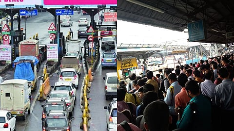 Mumbai Road Traffic And Local Delayed