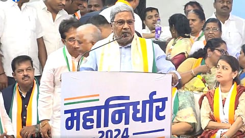 CM Siddaramaiah In Sangli