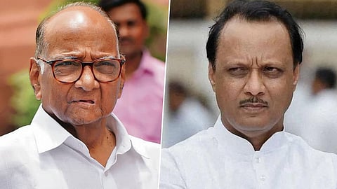  Ajit Pawar vs Sharad Pawar News