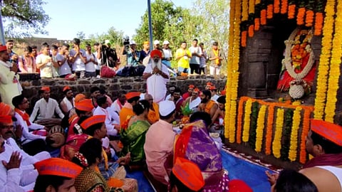 350th Shivrajyabhishek Sohala, raigad, shirkai devi, shirkai devi temple