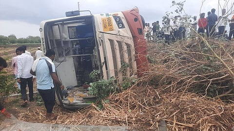 Osmanabad ST Bus Accident