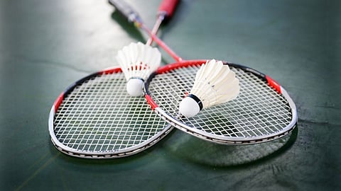 Uttar Pradesh noida News badminton Players come heart attack Shocking Video Viral