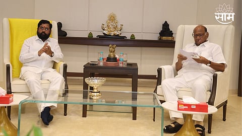 Sharad Pawar Meets Cm Eknath Shinde