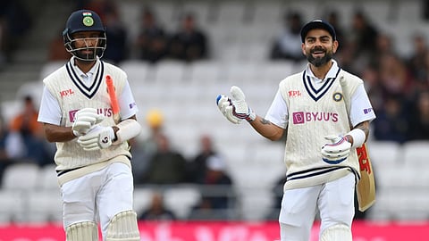 cheteshwar pujara and virat kohli 