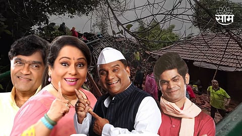 Ashok Saraf, Nirmiti Sawant, Bhau Kadam, Onkar To Help Irshalgad Landslide People 