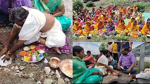 samruddhi mahamarg , police charged youth after viral video of mahamrityunjaya yantra installed on samruddhi mahamarg at accident place, buldhana