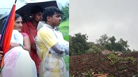 Raigad Landslide News 5 People death many missing Khalapur Irshalwadi Latest updates ssd92 
