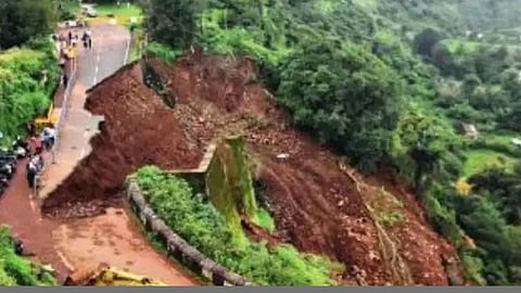 Kolhapur News land Sliding
