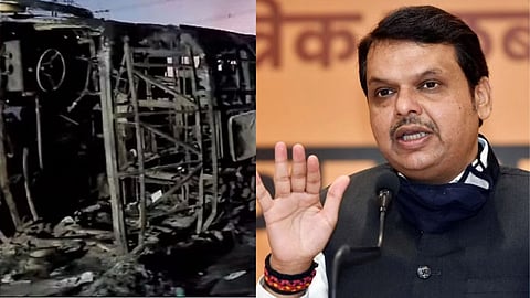 Nagpur Pune Bus Accident