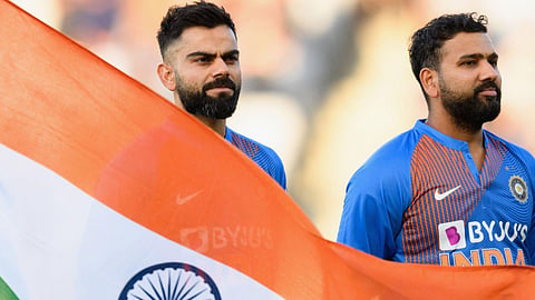 virat kohli with rohit sharma