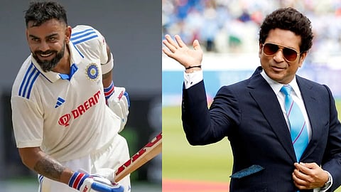 virat kohli with sachin tendulkar 