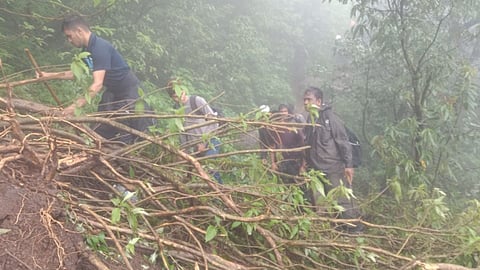 Rajgad Fort Landslide
