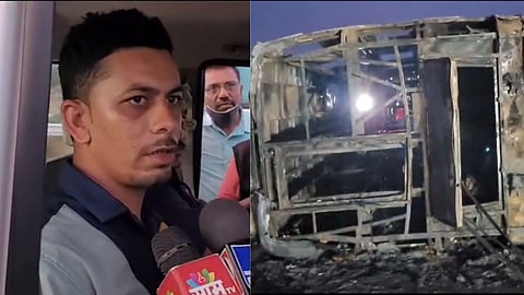 Samruddhi Mahamarg Vidarbha Travels Accident