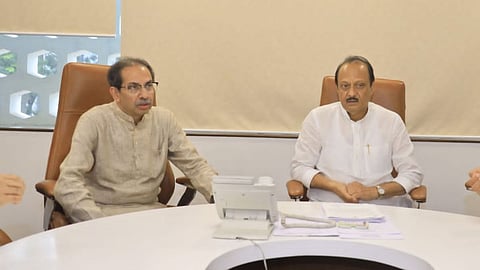 Uddhav Thackeray meet Ajit Pawar